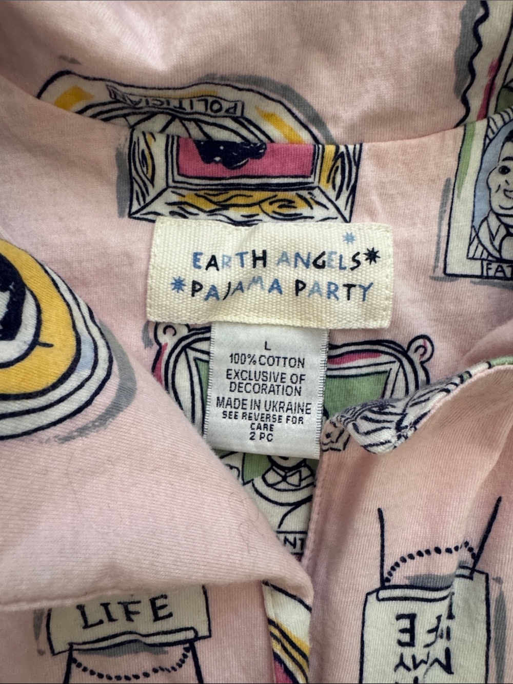 Earth Angels Pajama Party Pajama Set - Picture 2 of 6